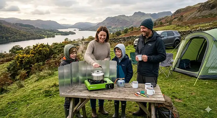 A selection of the best camping stove wind shields for efficient outdoor cooking in the UK. camping stove wind shields