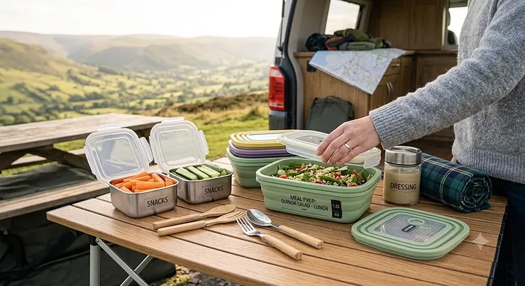 food storage containers for camper vans
